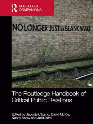 cover image of The Routledge Handbook of Critical Public Relations